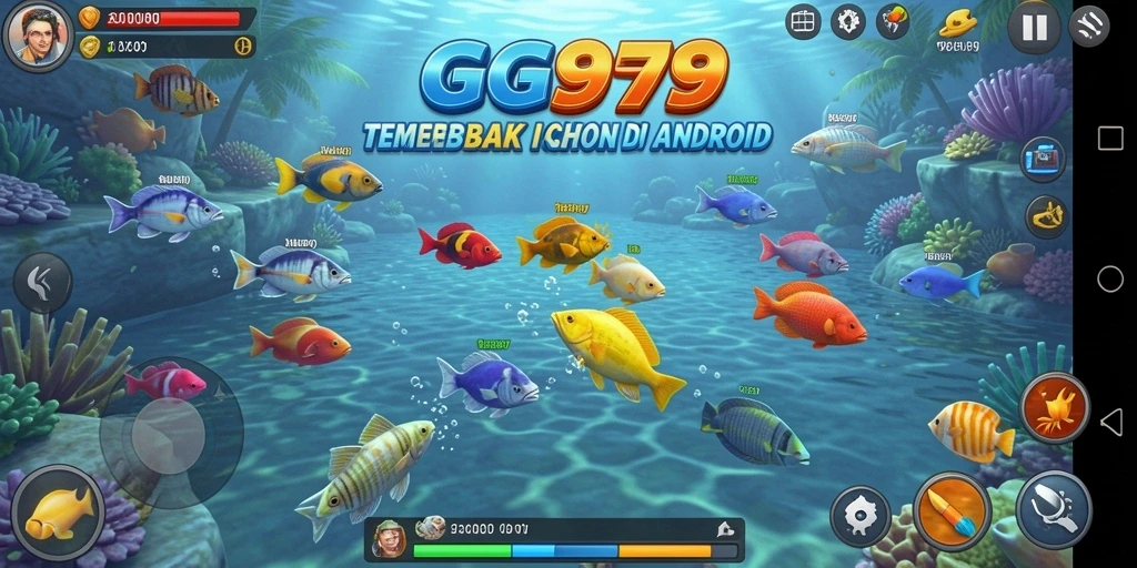 Tampilan gameplay GG999 yang seru dan menantang di kategori Tembak Ikan.