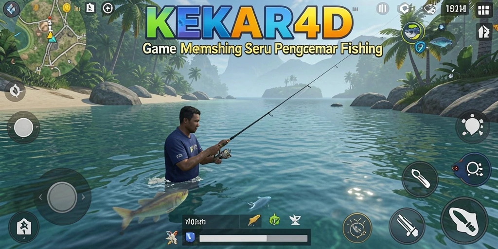 Gameplay memancing yang seru dan menantang di KEKAR4D.